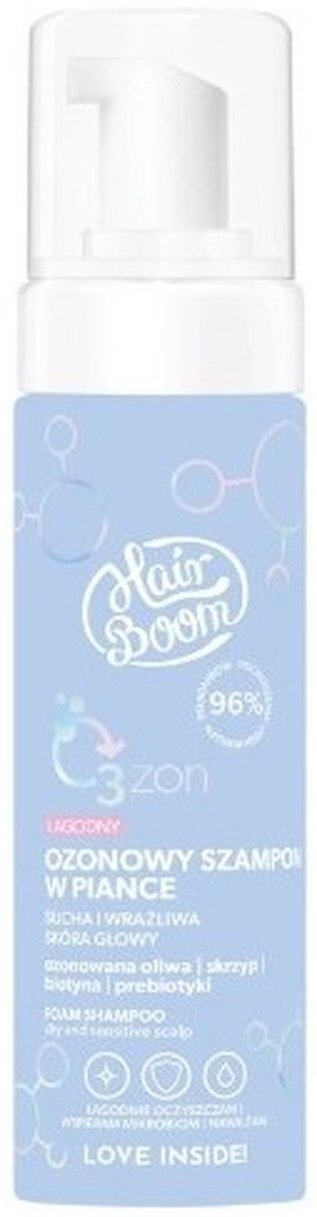 Body Boom HairBoom O3ZON Szampon łagodny w piance 200ml