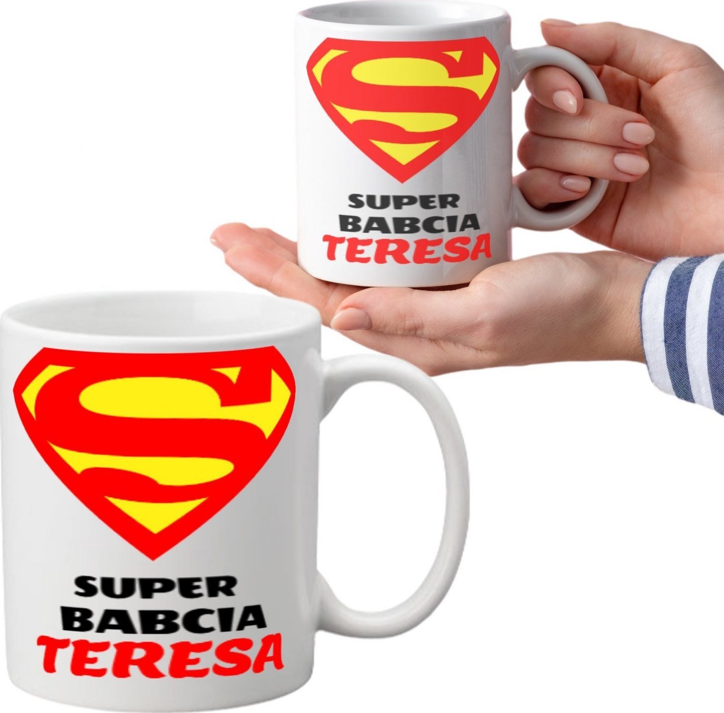 PrzydaSie Kubek Na Dzień Babci Babcia Z Nadrukiem Imię Prezent Z Imieniem Db4