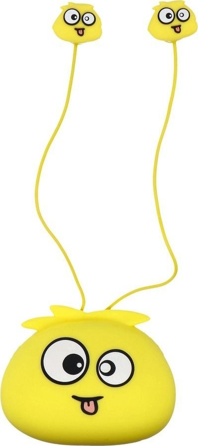 Słuchawka Techonic Zestaw słuchawkowy / słuchawki JELLIE MONSTER Deman YLFS-01 zółte
