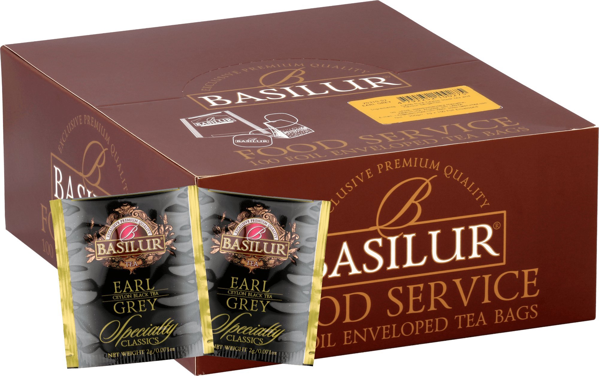 Basilur Basilur EARL GREY herbata czarna Ceylon 100 kopert