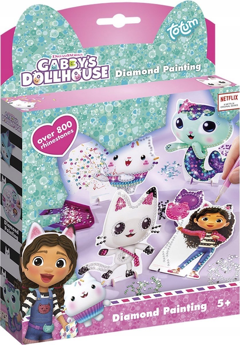 Totum TOTUM GABBY'S DOLLHOUSE Diamond Painting, 420342