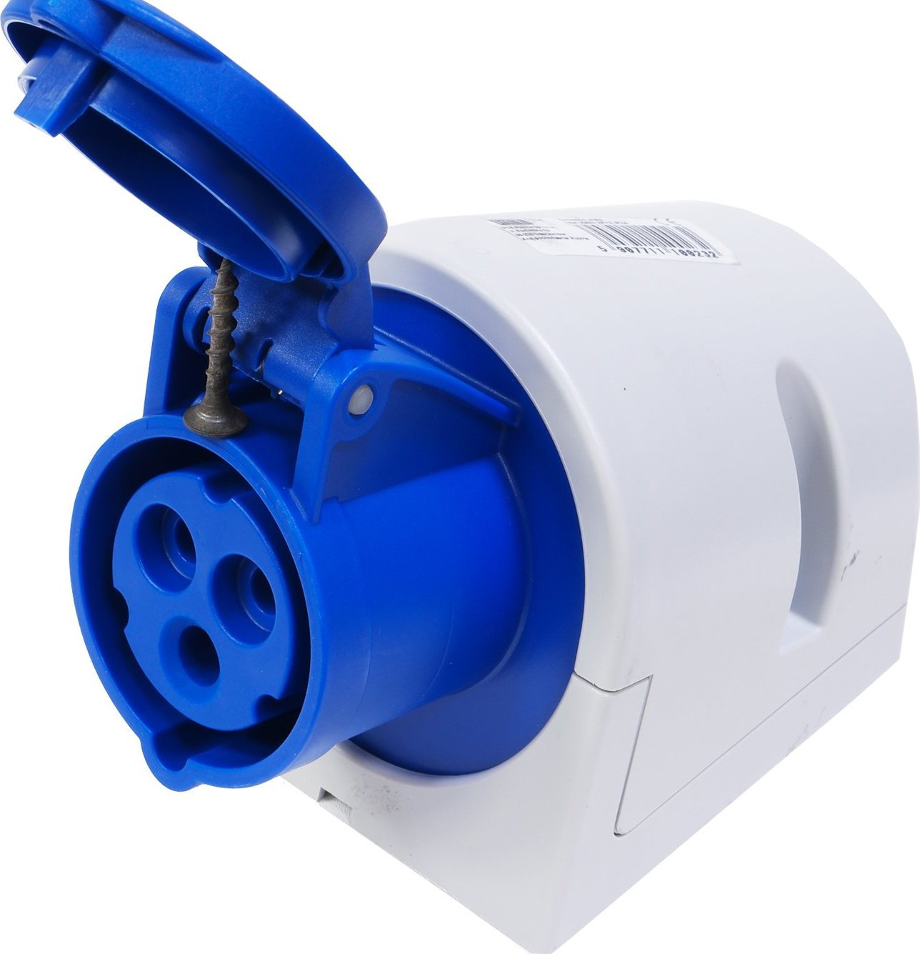 PCE Gniazdo stałe 16A 3P 230V niebieski IP44 113-6 PCE