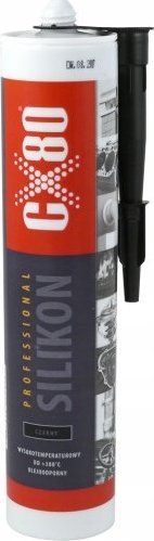 CX80 CX80 Silikon Wysokotemperaturowy 310ml kartusz