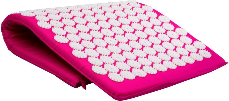 inSPORTline Mata z wypustkami AKU-500 75 x 44 cm do akupresury Kolor Różowy (6863-3)