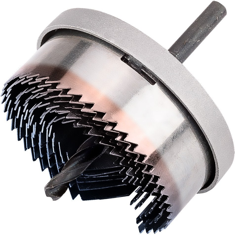 Otwornice do drewna 26 - 63 mm, h 25 mm zęby hartowane, zestaw 7 szt.