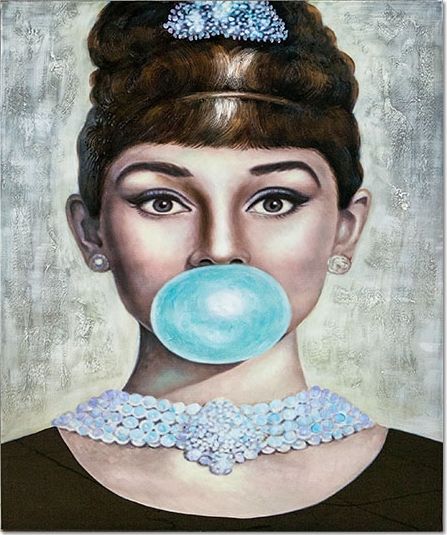 Witek Home Obraz Audrey 100x120cm