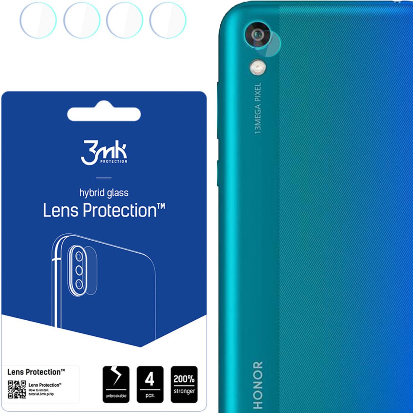 HONOR 8S 2020 - 3MK LENS PROTECTION
