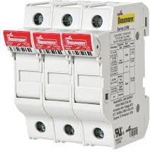 Eaton Podstawa wkładki cylindrycznej 3P 30A 600V MFH (CHM3DU)