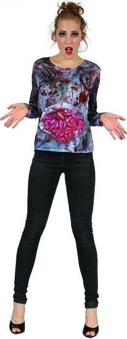 Strój Pani Zombi romiar uniwersalny