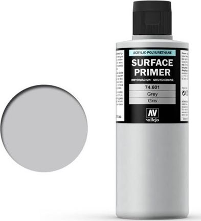 Vallejo Grey 200 ml. Podkład Akrylowy Vallejo Surface Primer uniwersalny