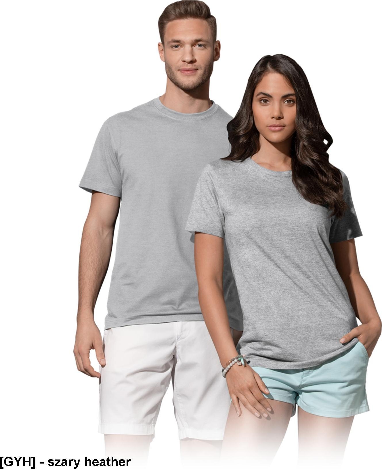 Stedman ST2000 - T-SHIRT męski - szary heather XS