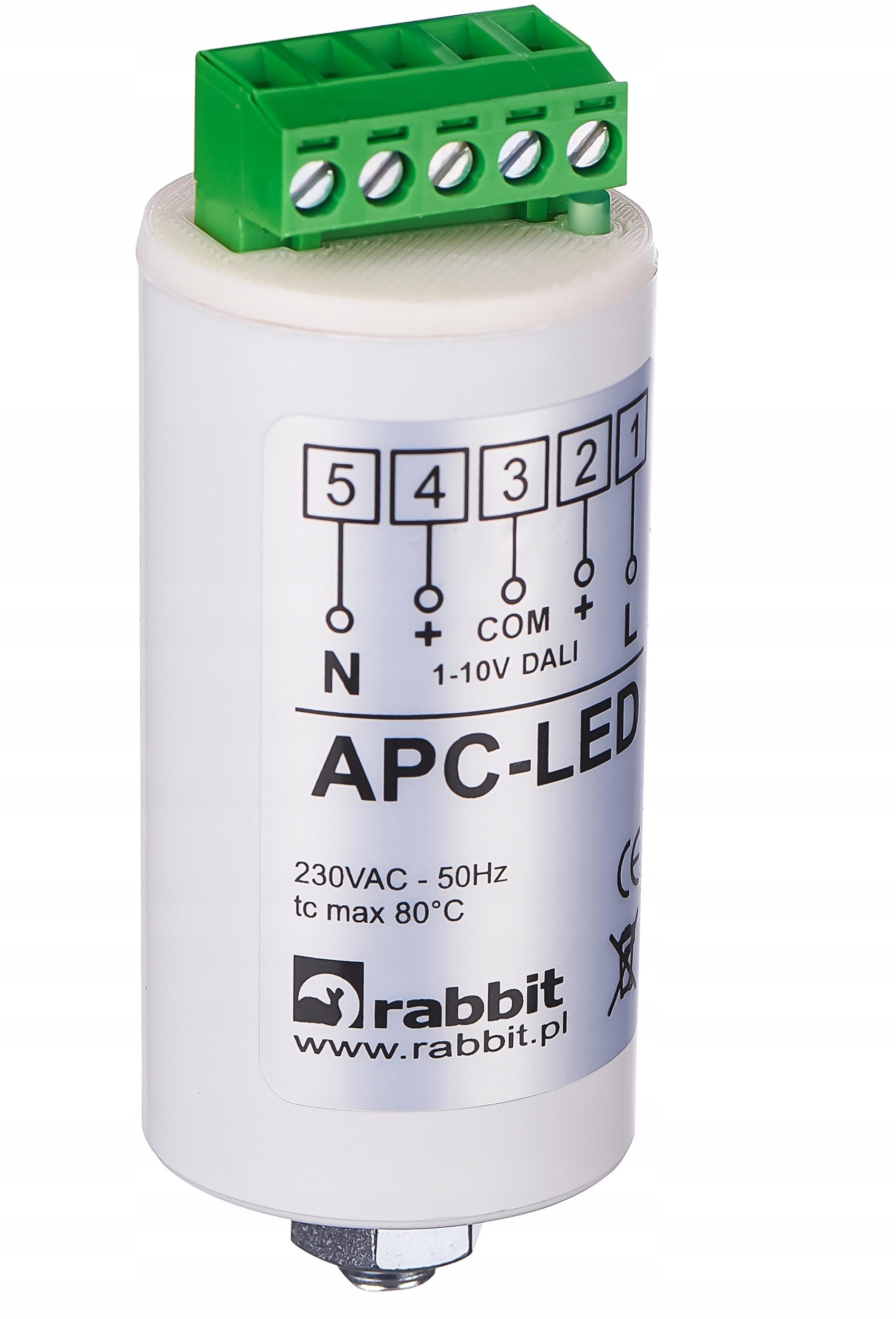 Autonomiczny przekaźnik czasowy APC-LED 1-10V / DALI RABB7012G3W5