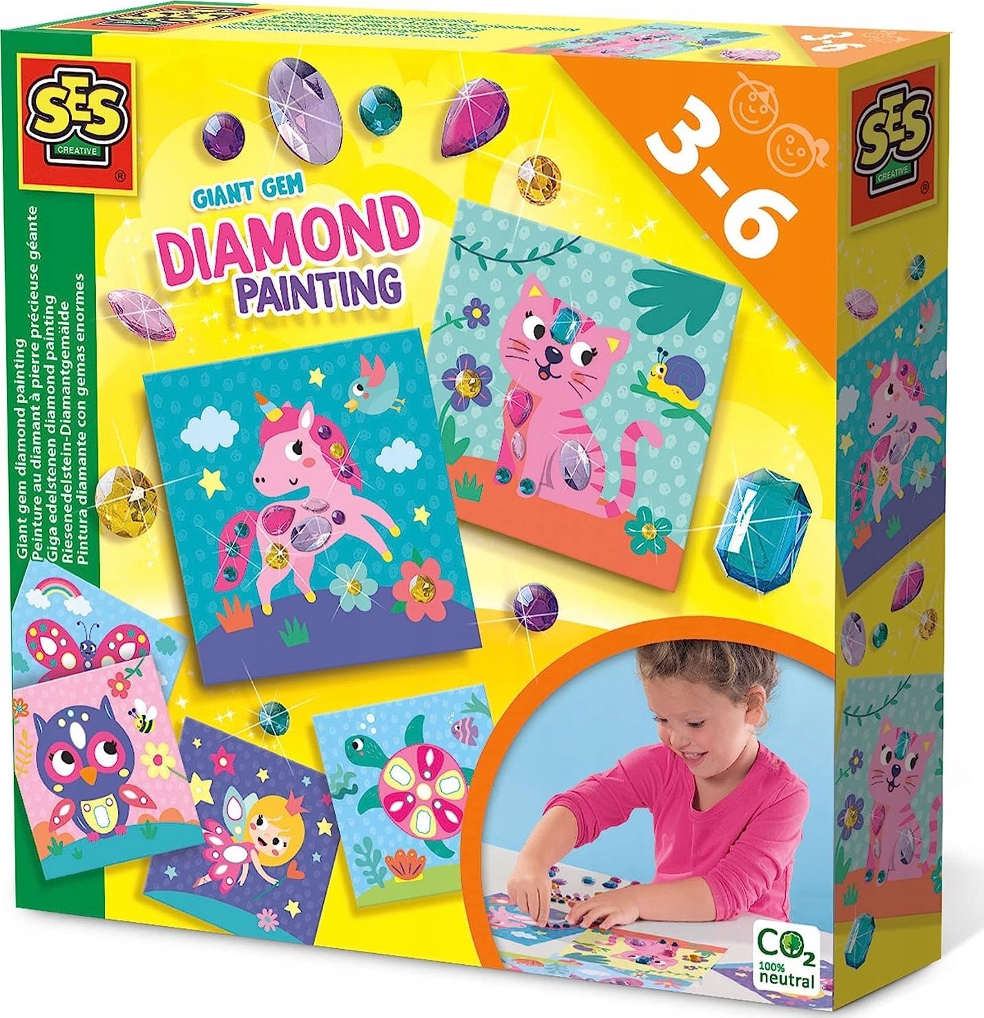 SES Creative SES Obrazki diamentowe ozdoby 14027 40274