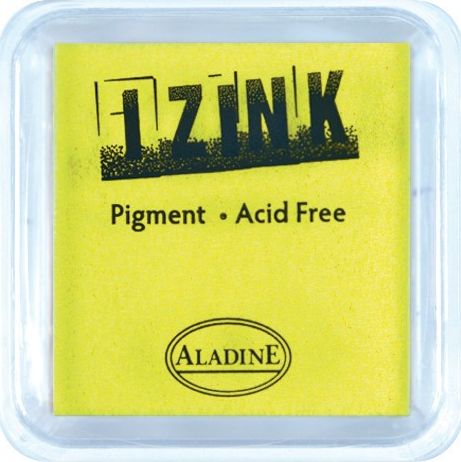 Aladine Tusz na papier do stempli neon żółty