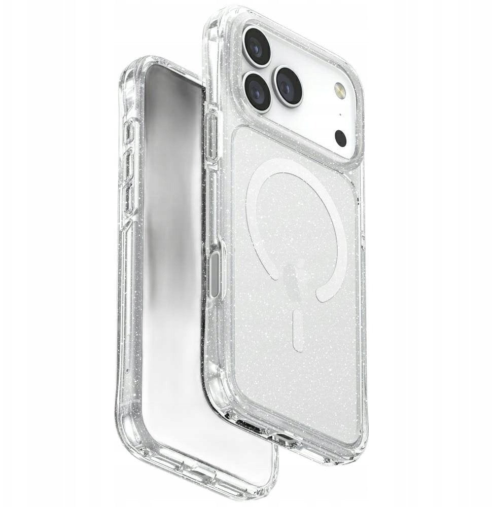 UNIQ LifePro Xtreme Case for iPhone 17 Pro Max Magclick Charging Clear/Glitter