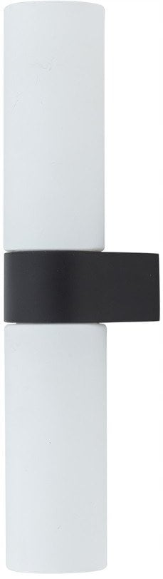 Nowodvorski Natalie 10728 kinkiet lampa ścienna nowoczesny tuba sopel 2x10W G9 biały/czarny