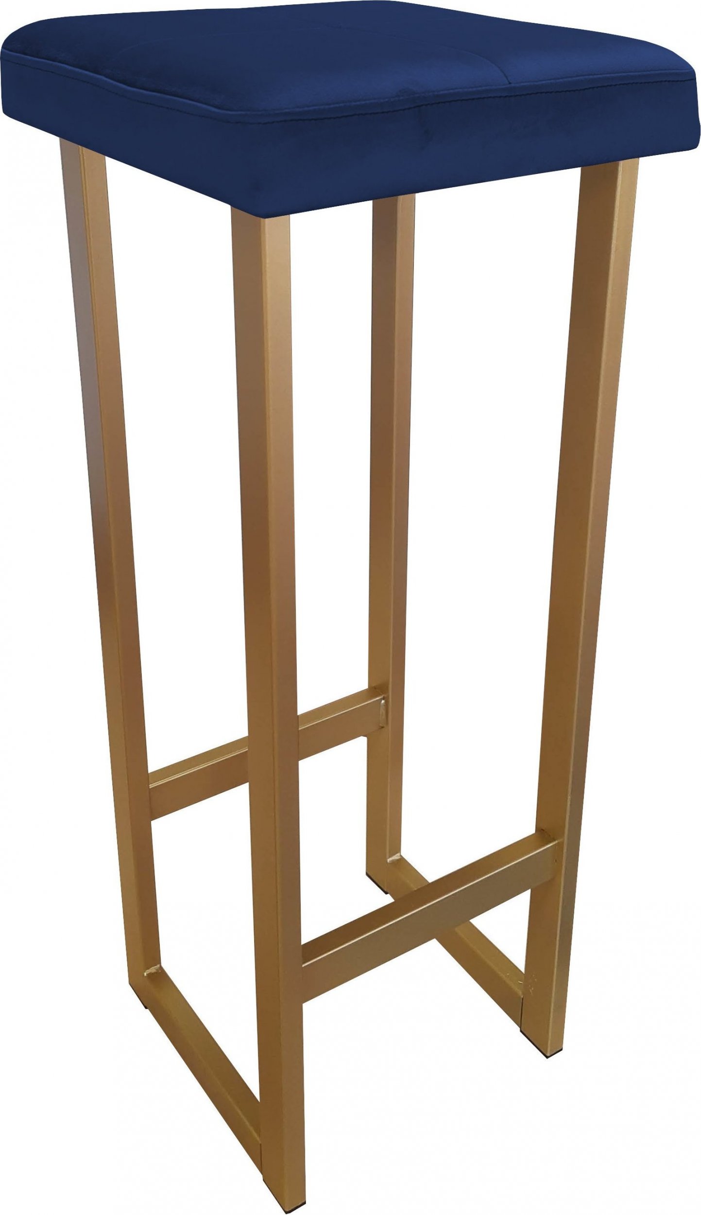 Atos Hoker krzesło barowe ALEX 90cm podstawa złota MG16