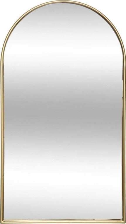 Atmosphera Duże lustro ścienne JOYCE w złotej ramie, 60 x 106 cm