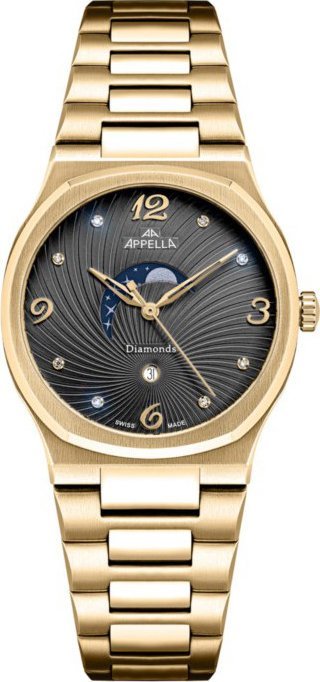 Zegarek damski Appella L32006.1176DQS złoty