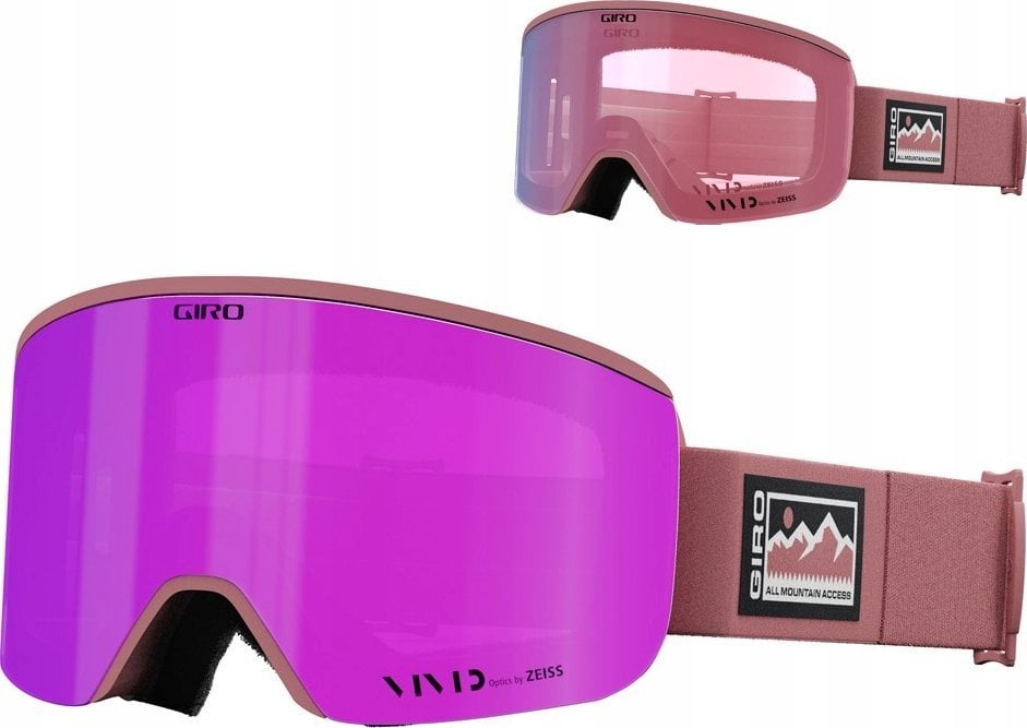 Gogle zimowe GIRO ELLA ROSE ACCESS (szyba VIVID PINK 00% S3 + VIVID INFRARED 62% S1) (NEW 2024/2025)