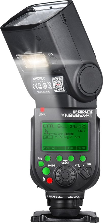 Lampa błyskowa Yongnuo Lampa YonGnuo YN-968EX-RT II LCD HSS do Canon ETTL