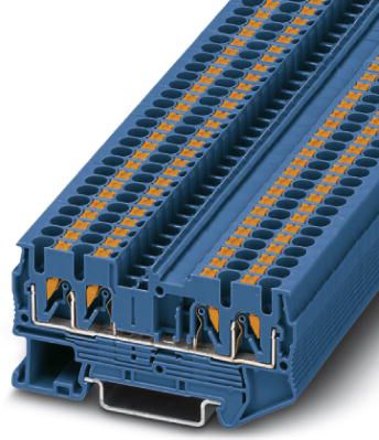 Phoenix Contact Złączka szynowa 4-przewodowa 4mm2 PT 2,5-QUATTRO BU niebieski (3209581)