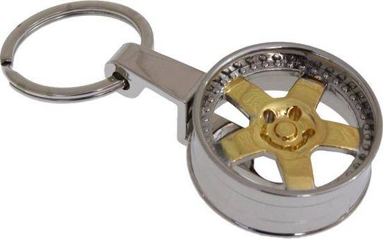 Breloczek MTuning Brelok Felga Złota