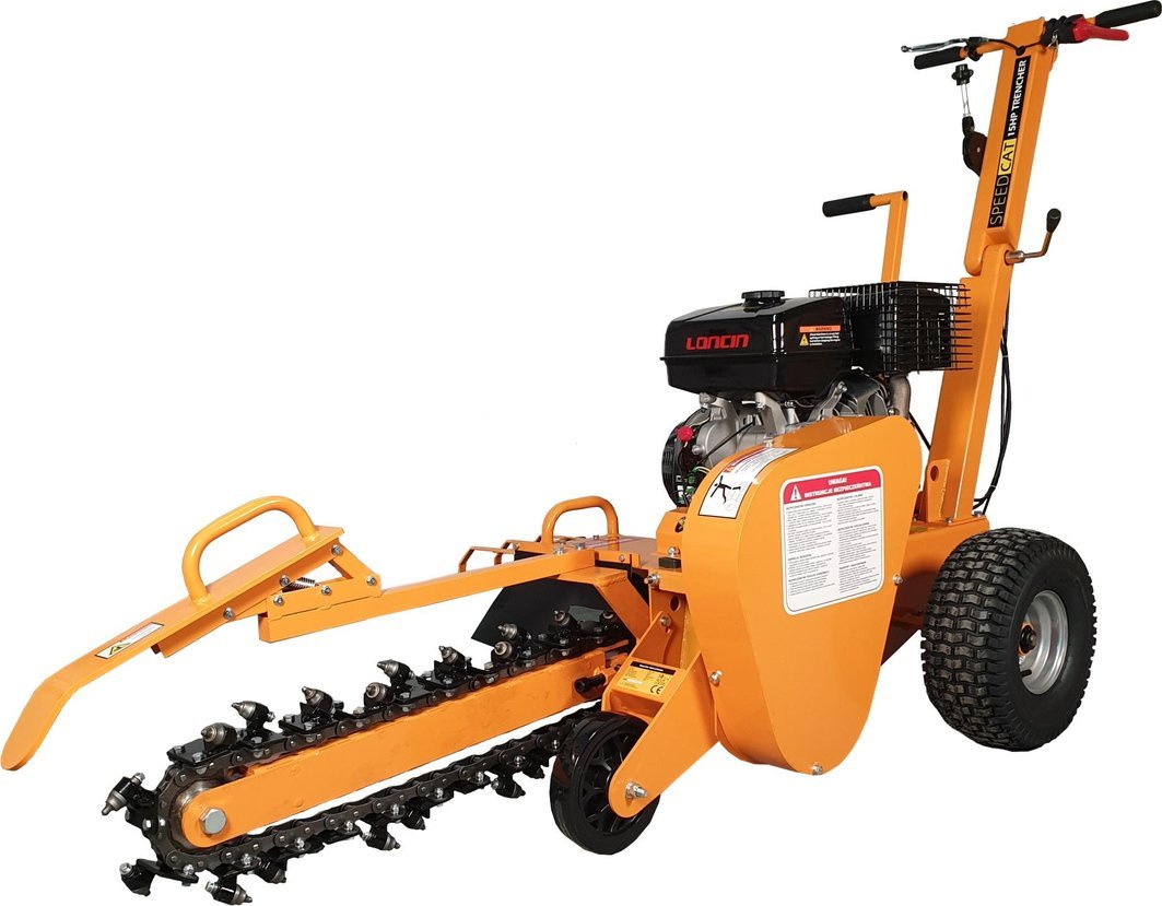 MasterCut MASTERCUT GBT-150 SPEEDCAT KOPARKA ŁAŃCUCHOWA OGRODOWA OGRODNICZA SPALINOWA MINIKOPARKA DO UKŁADANIA RUR, PRZEWODÓW, KABLI itp. 15 KM / 60cm