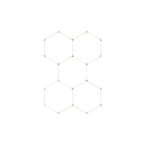 Lampa LED Hexagon 5L 240W 206x301cm zestaw 6500K