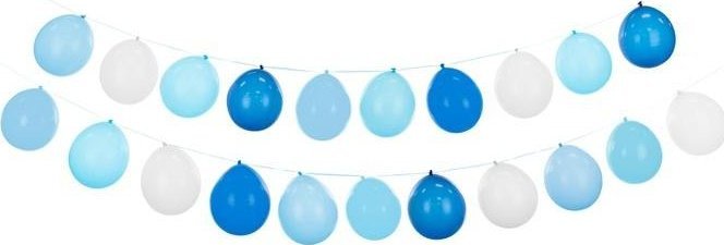 Girlanda balonowa 3w1 niebieski