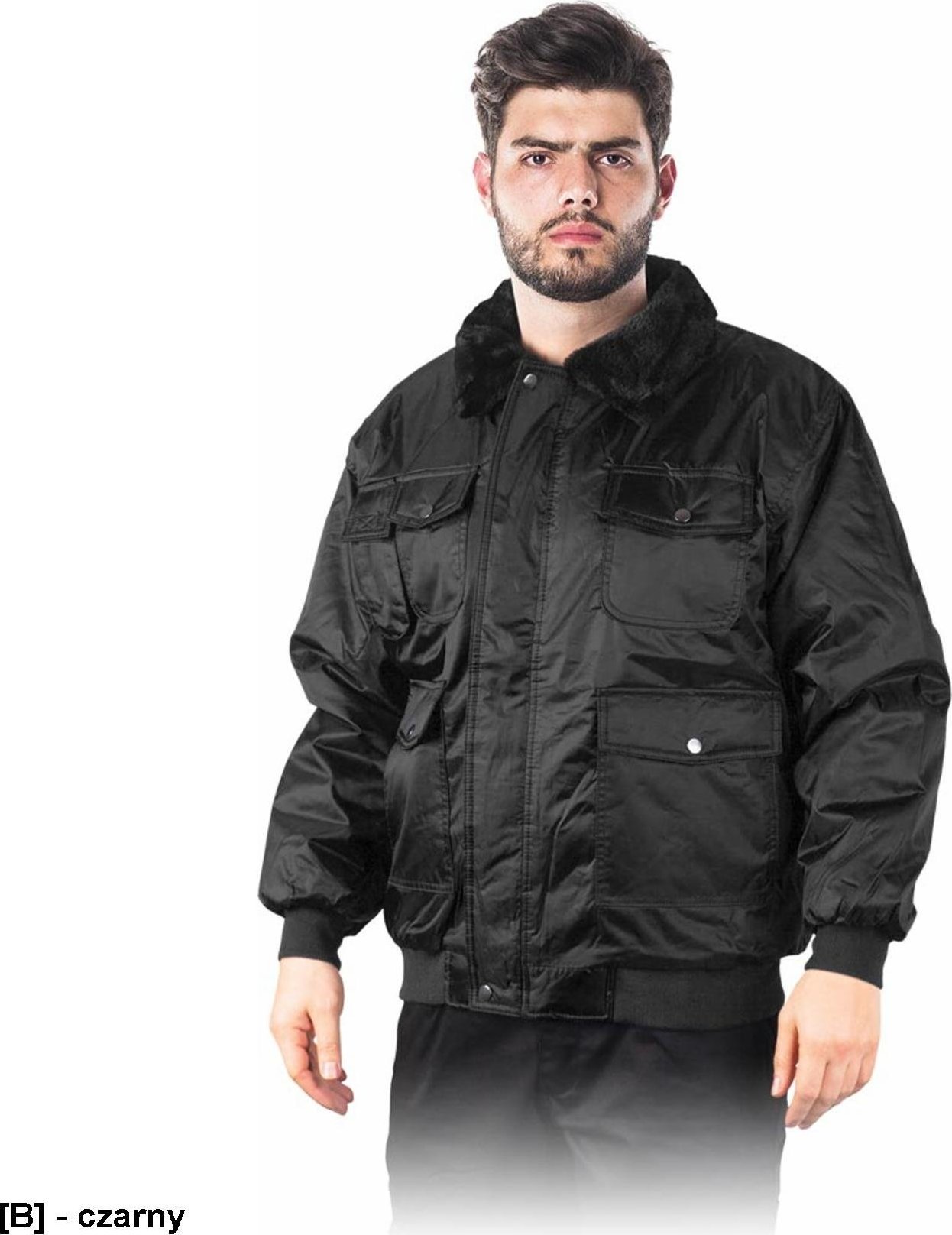 R.E.I.S. BOMBER - kurtka - czarny 3XL