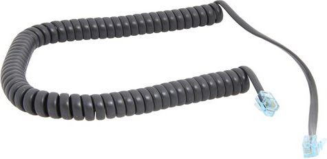 Unify Kabel spiralny RJ-11, czarny