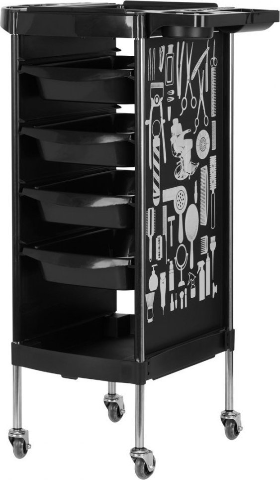 Gabbiano GABBIANO POMOCNIK FRYZJERSKI X11-9 CZARNY GRAFIKA