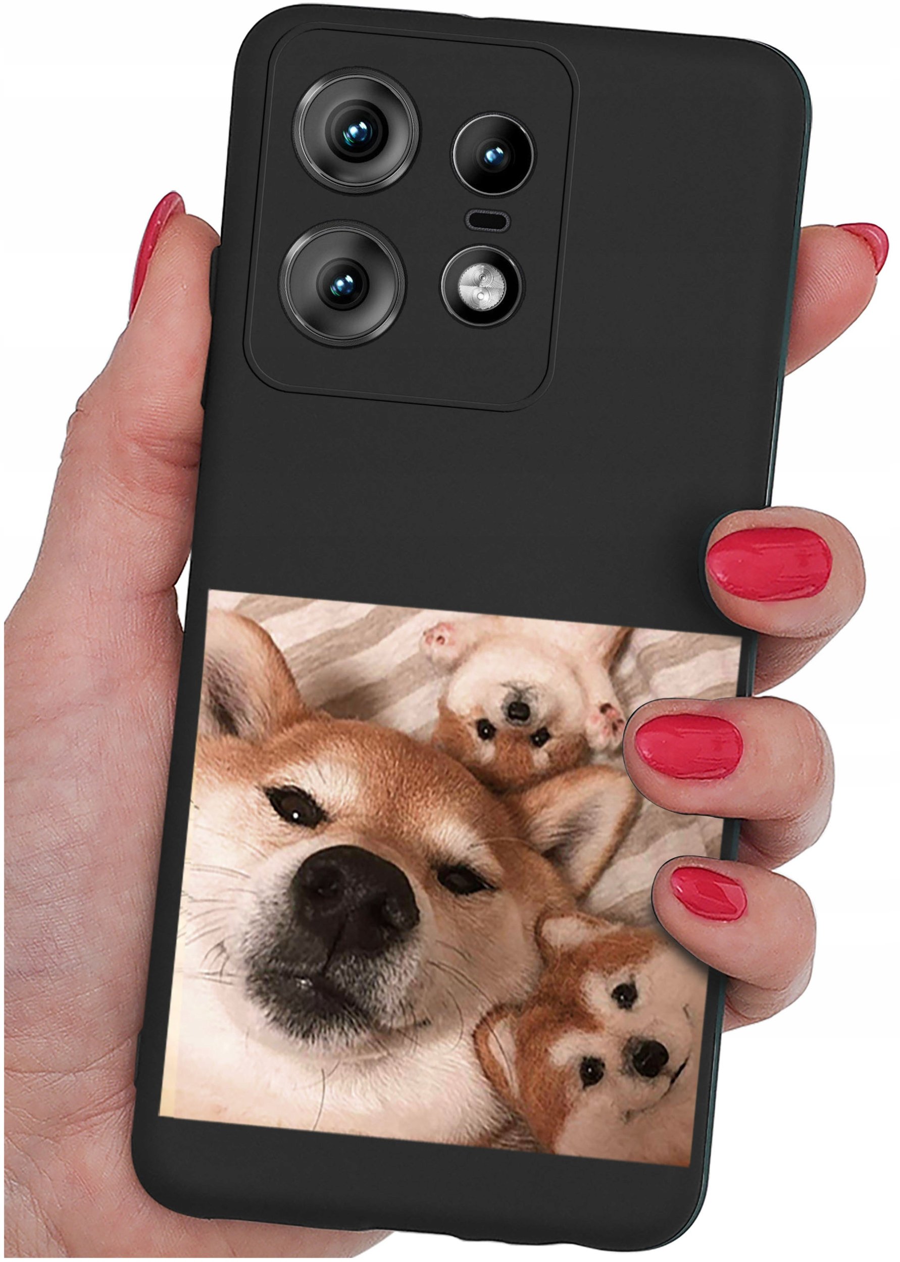 Etui do Motorola Moto EDGE 50 Pro WZORY |SILIKONOWE MATT CASE