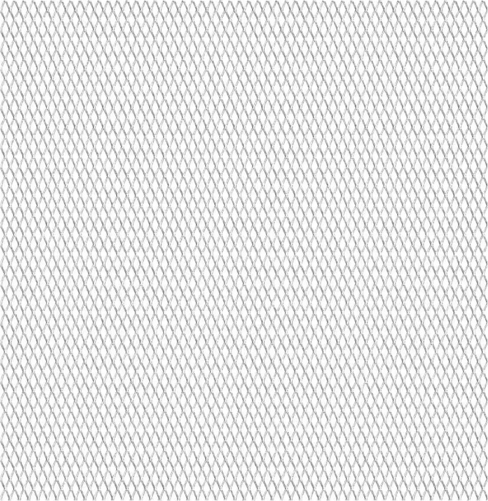 vidaXL Siatka ogrodzeniowa, stal nierdzewna, 50x50 cm, 30x17x2,5 mm