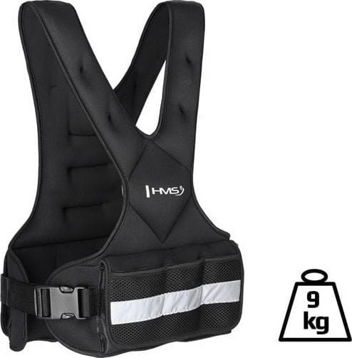 KOR09 KAMIZELKA OBCIĄŻENIOWA REGULOWANA 9KG HMS