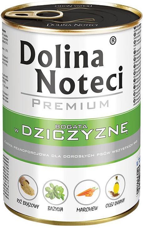 Dolina Noteci Premium z dziczyzną 400g