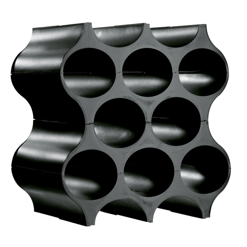 Koziol Stojak na butelki SET-UP czarny (3596526)