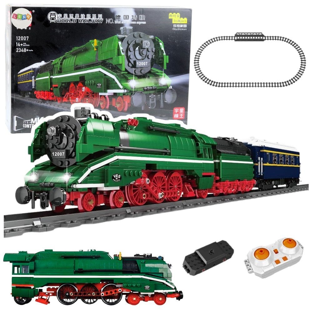 Klocki Konstrukcyjne Lokomotywa Parowa Zdalnie Sterowana RC 2348 el.