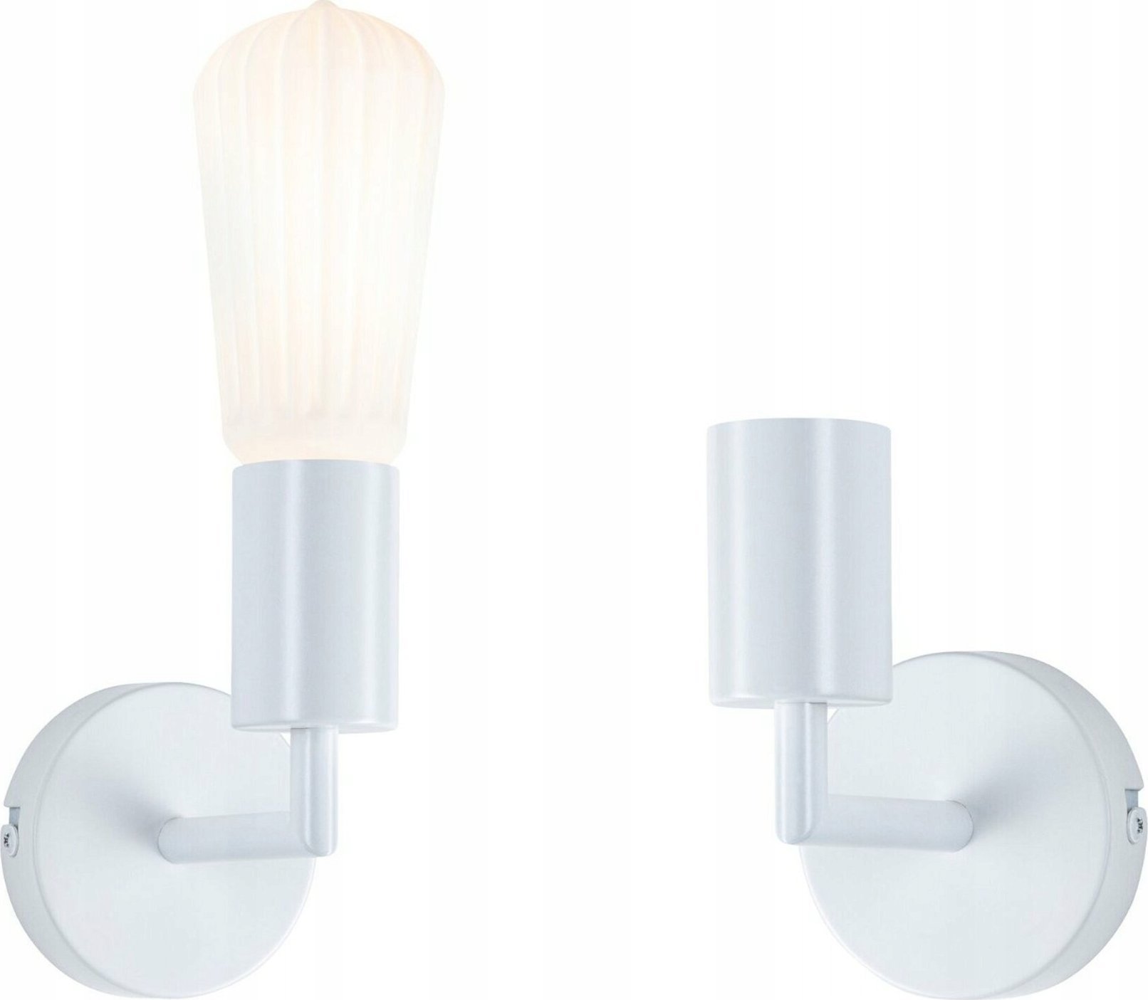 Kinkiet Paulmann Kinkiet ścienny RAVI E27 max.60W IP44 230V biały matowy / metal