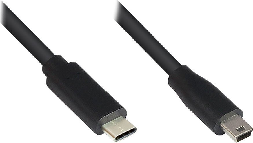Kabel USB Alcasa USB-C - microUSB 3 m Czarny (3310-CM030)