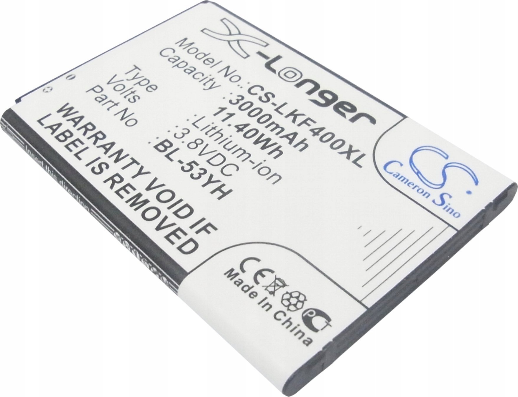 Bateria Cameron Sino Akumulator Bateria T Bl-53yh Eac62378905 Do Lg G3 D855 Ls990 D850 D851 F400 / Cs-lkf400xl