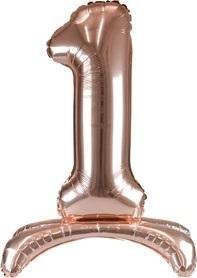 Arpex Balon foliowy stojący różowe złoto 1 90cm
