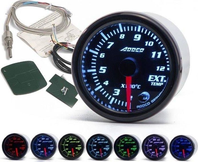 ADDCO Zegar ADDCO 52mm - Temperatura Spalin (EGT)