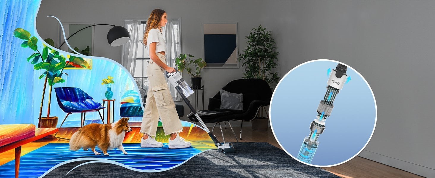 Odkurzacz pionowy Levoit LVAC 200