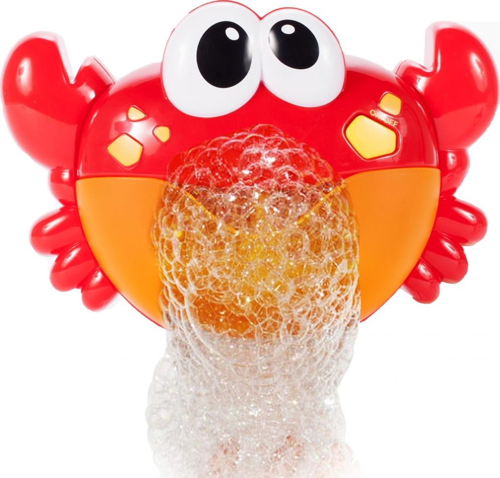 MalPlay Krab Do Robienia Piany Kąpieli Wanny Z Melodyjkąi Czerwony