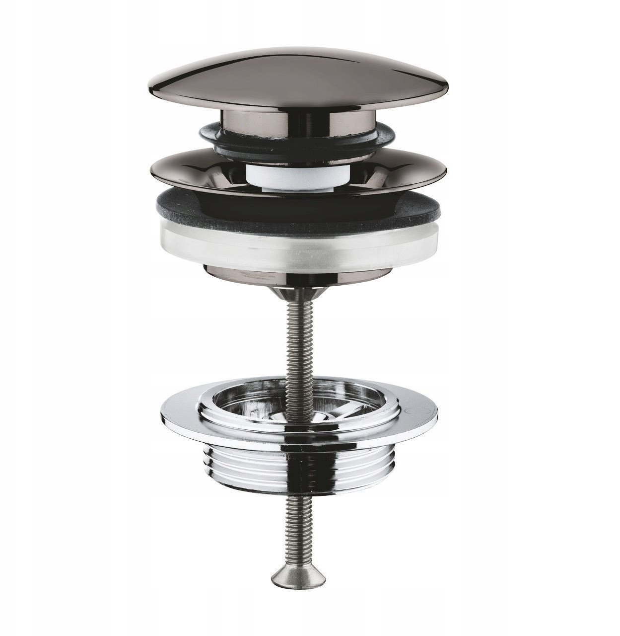 Grohe push up bundventil hard graphite