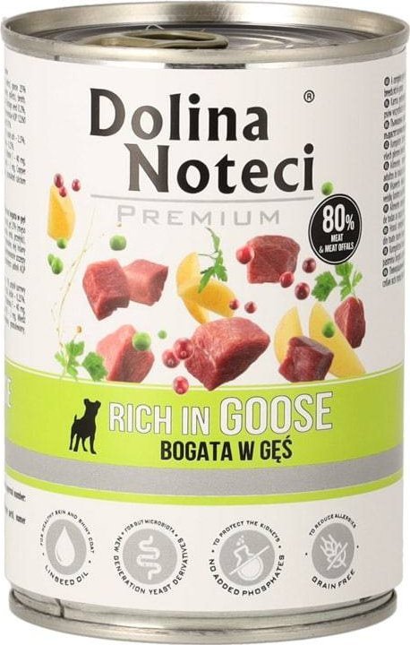 Dolina Noteci Premium z gęsią 400g