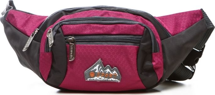 Bag Street Różowa nerka damska sportowa S50