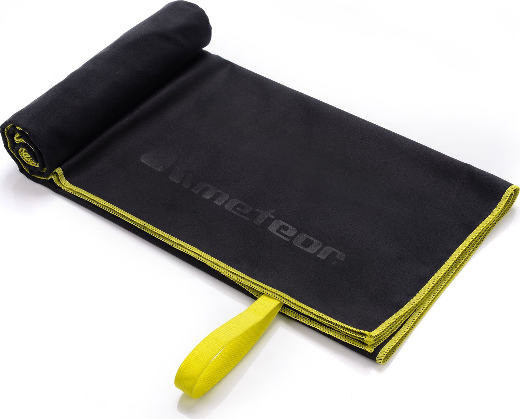 Meteor Ręcznik szybkoschnący XL 110x175 cm czarny Meteor